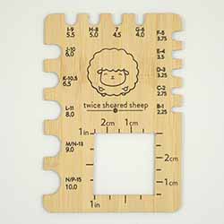 Chubby Sheep Crochet Gauge
