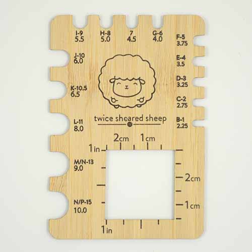 Chubby Sheep Crochet Gauge