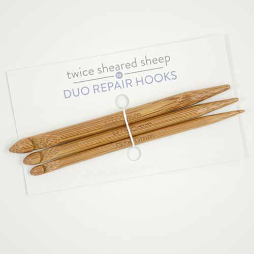 Duo Wooden Repair Hooks