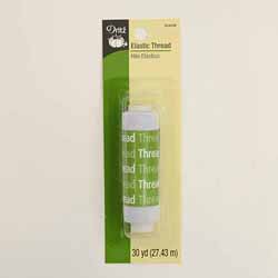 Elastic Thread, White