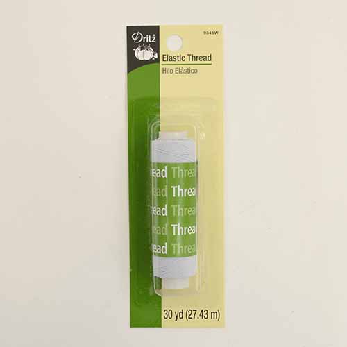 Elastic Thread, White