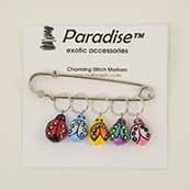 Paradise Stitch Marker Lady Bugs