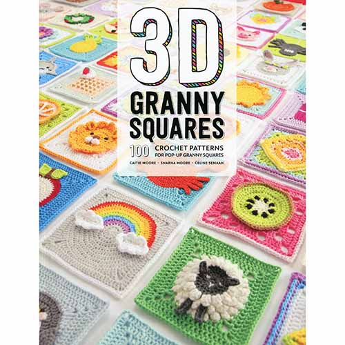 3D Granny Squares: 100 Crochet Patterns