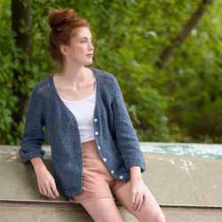 Atwells Cardigan in Remix Light