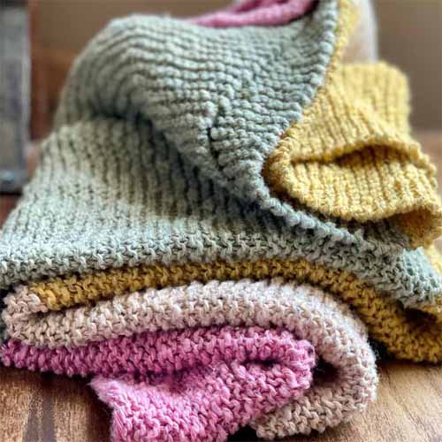 The Beginner Blanket Kit - Knitting Kit