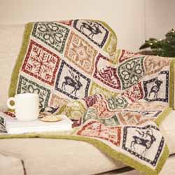 Midwinter Blanket in Felted Tweed