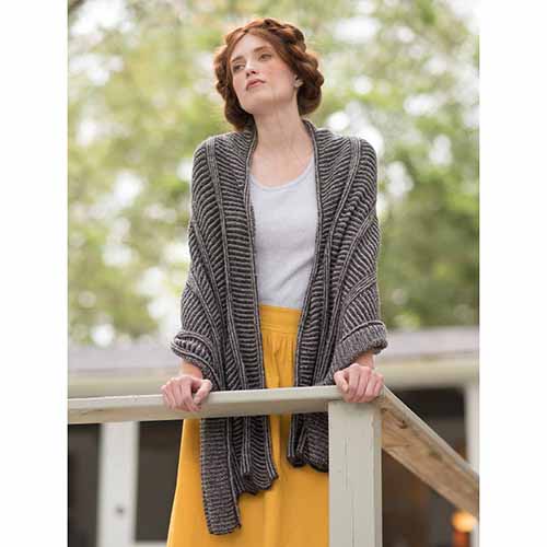 Berroco Pattern Shutter Shade Stole