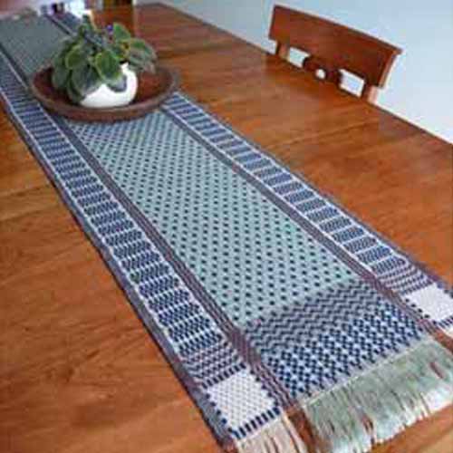 Two-Shuttle Overshot with Perle Cotton and Tencel May 1-3 Fri.-Sun.