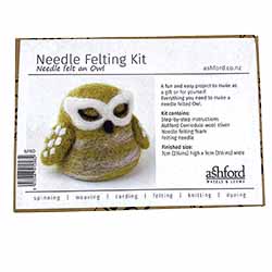 Owl Needle Felting Kit