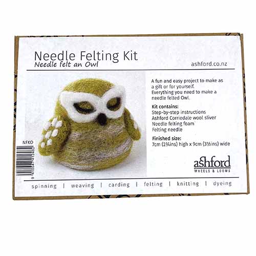 Owl Needle Felting Kit