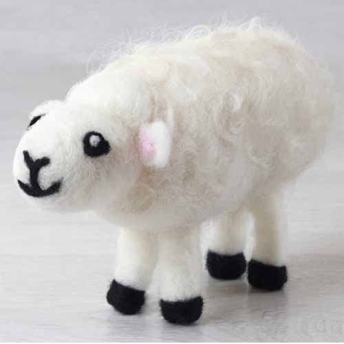 Sheep Needle Felting Kit
