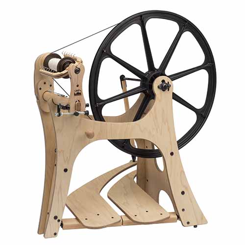 Lendrum Double Treadle Spinning Wheel Complete Package