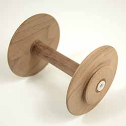 Lendrum Saxony Bobbin, Walnut