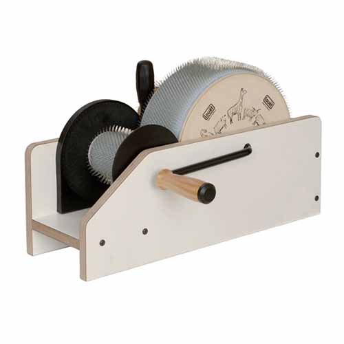 Louet Junior Roving Carder, Fine Cloth