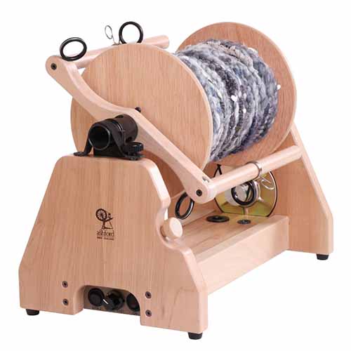 Ashford e-Spinner Super Jumbo, with bag