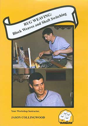 Rug Weaving:  Block Weaves and Shaft Switching DVD