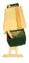 Leclerc Rocking Bench Bags, Pair