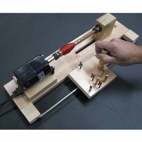 Leclerc Electric Double-Ended Bobbin Winder with Tension Device