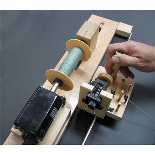 Leclerc Electric Double-Ended Bobbin Winder with Tension Device and Counter
