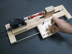 Leclerc Electric Double-Ended Bobbin Winder with Tension Device