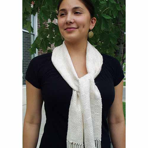 Cascading Silk Scarf Pattern Leaflet