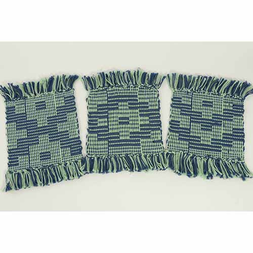 4-Harness Rep Mug Rugs Pattern Leaflet