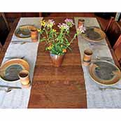 Dinner with the Bronsons Pattern Leaflet