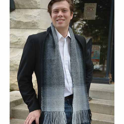YB Pat 247 Pixelated Scarf Pattern