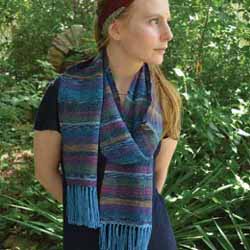 Out of the Blue Scarf Pattern Leaflet