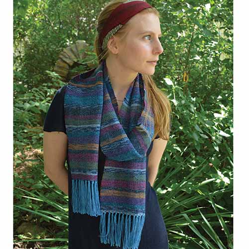 Out of the Blue Scarf Pattern Leaflet