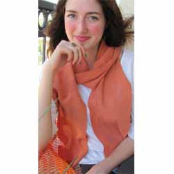 Leno Lace Scarf Pattern Leaflet