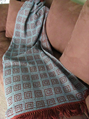 Thick Yarn- Thin Yarn Throw