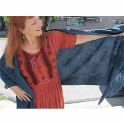 Cat's Track Shawl Pattern Leaflet