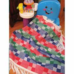 Hopscotch Blocks Blanket Pattern Leaflet