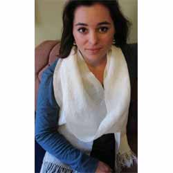 YB Pat 317 Lacy Linen Scarf Pattern