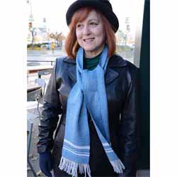 Delicate Plaited Twill Scarf Pattern Leaflet