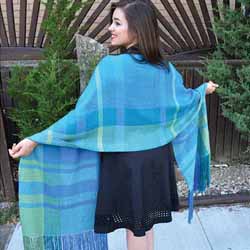 Peacock Bamboo Shawl Pattern