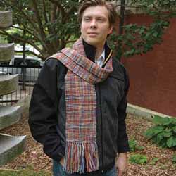 Simply Subtle Scarf Leaflet Pattern