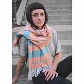 Blooming Summer Stole Kit in Ecology Strings