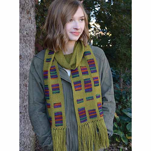 Traffic Jam Scarf Pattern Leaflet