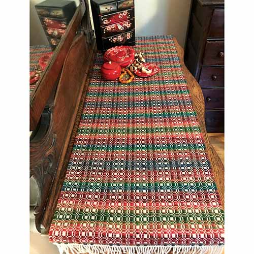 Mad About Monk's Belt Table Topper