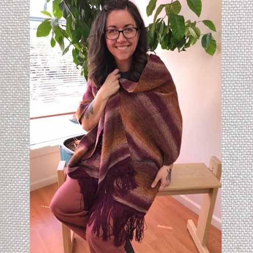 Zinnia Stole kit