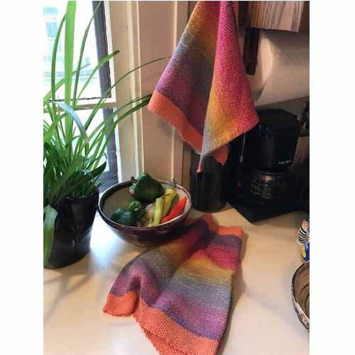 Snappy, Zappy, Nice and Happy Towel pattern