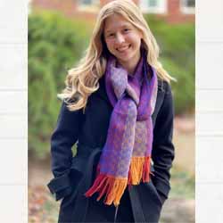 Argyle Tiles Scarf or Runner kit