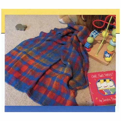 Ruben's Baby Blanket Pattern Leaflet