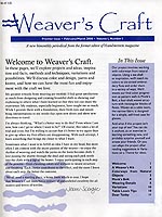 Weaver's Craft  #1--2000 Feb