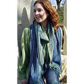 No-Hassle Slub Scarves Pattern Leaflet