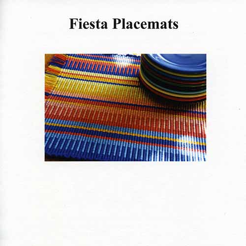 Fiesta Placemats Pattern Leaflet