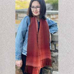YB Pat 247 Pixelated Scarf Pattern