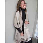 Natural Alpaca Zen Stole Pattern Leaflet